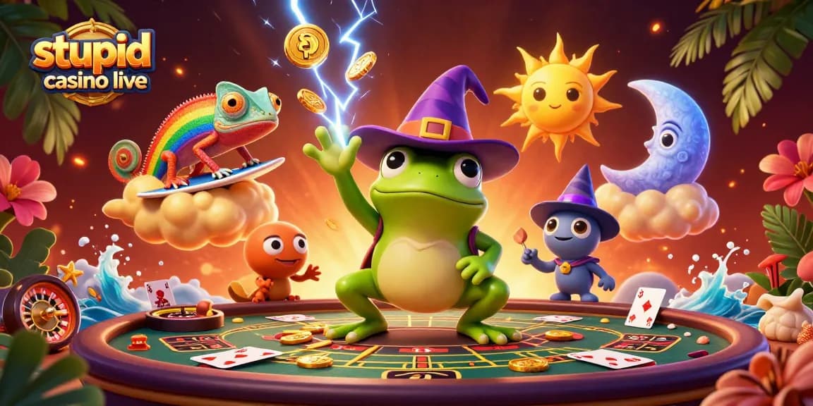 Jouez à stupid casino live avec nos croupiers en direct et découvrez l'excitation des jeux de table.