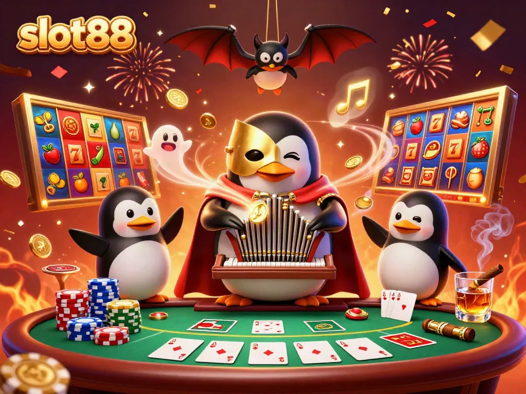 Experience thrilling slot88 action with vibrant characters and exciting game elements in this captivating scene.