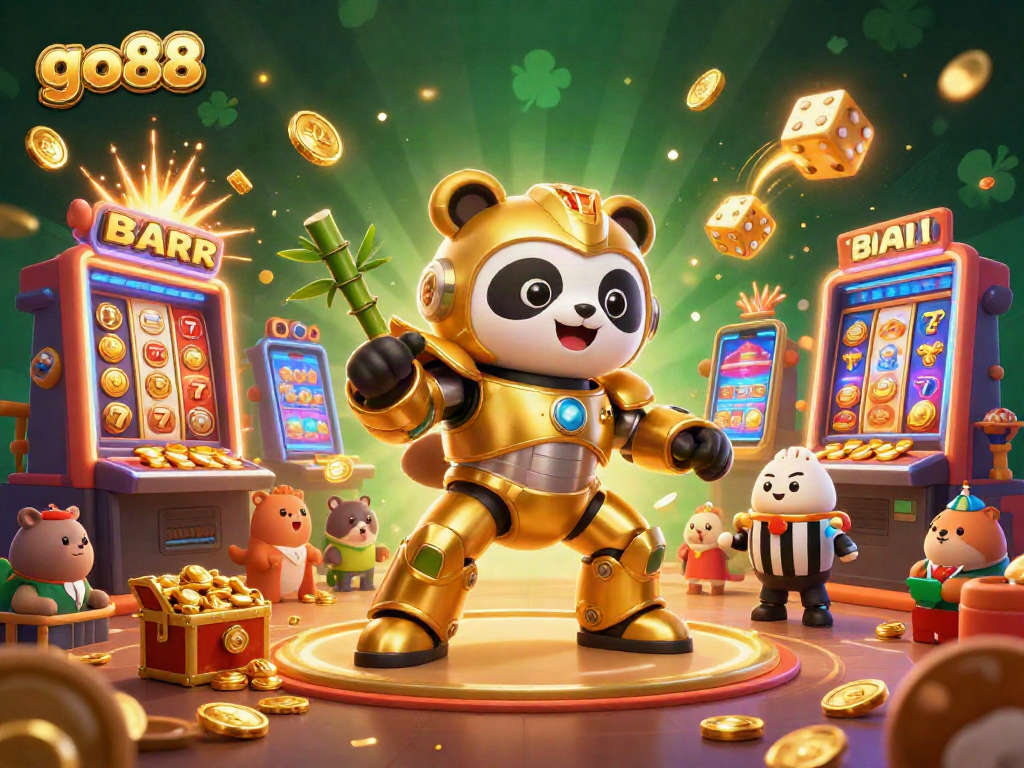 Join the exciting action at go88, featuring a colorful casino world with unique characters and games.